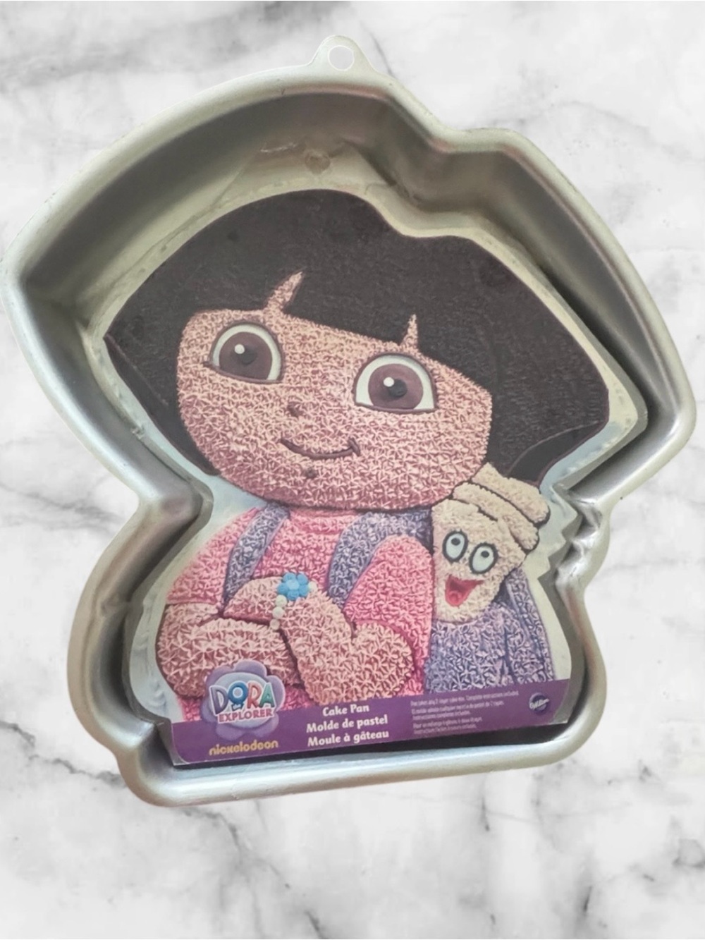 Wilton Dora the Explorer Shaped Cake Pan - Silver